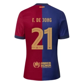 F.De Jong Barcelona Hjemmebanetrøje 2024/2025